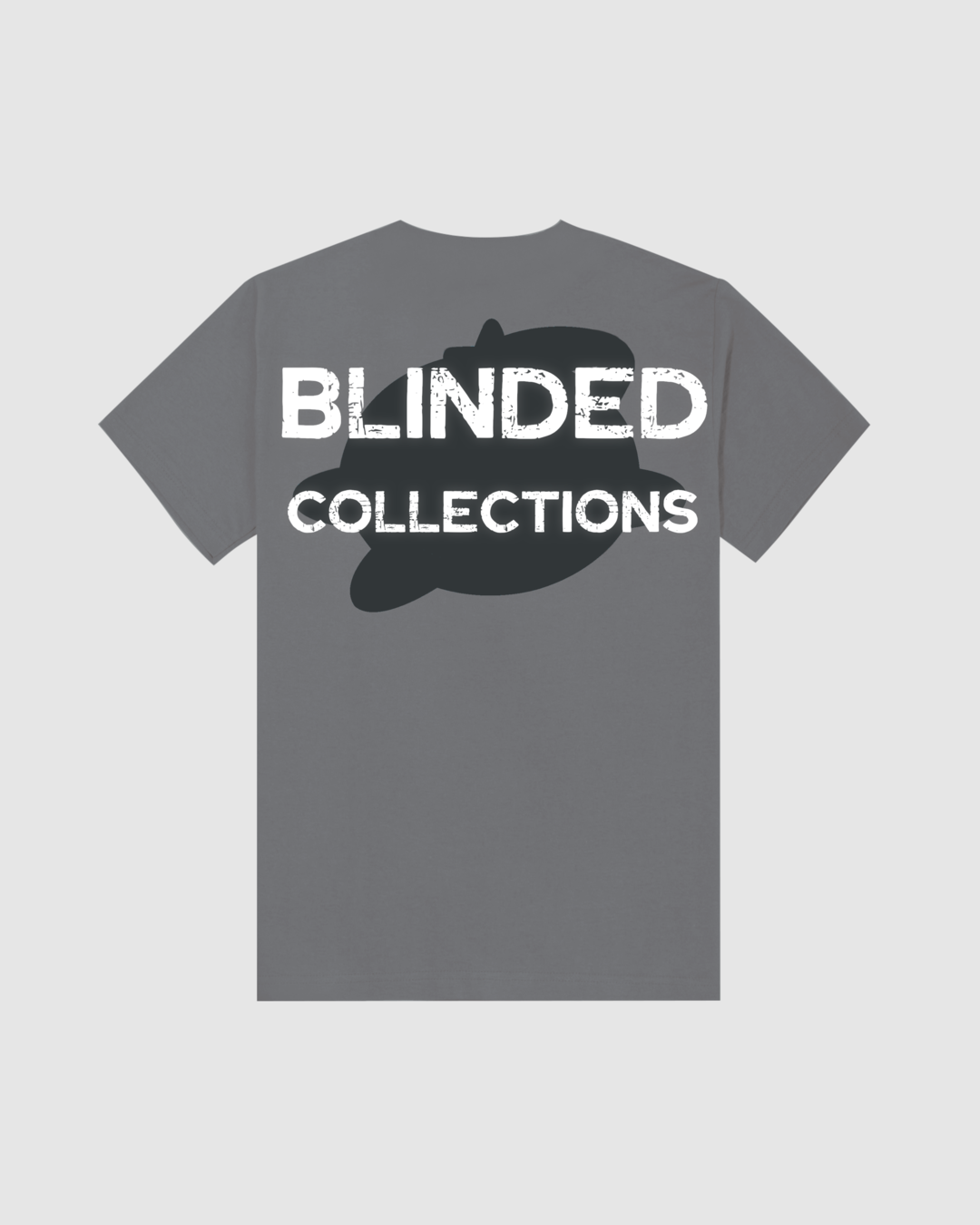 GREY "BLINDED COLLECTIONS" TEE