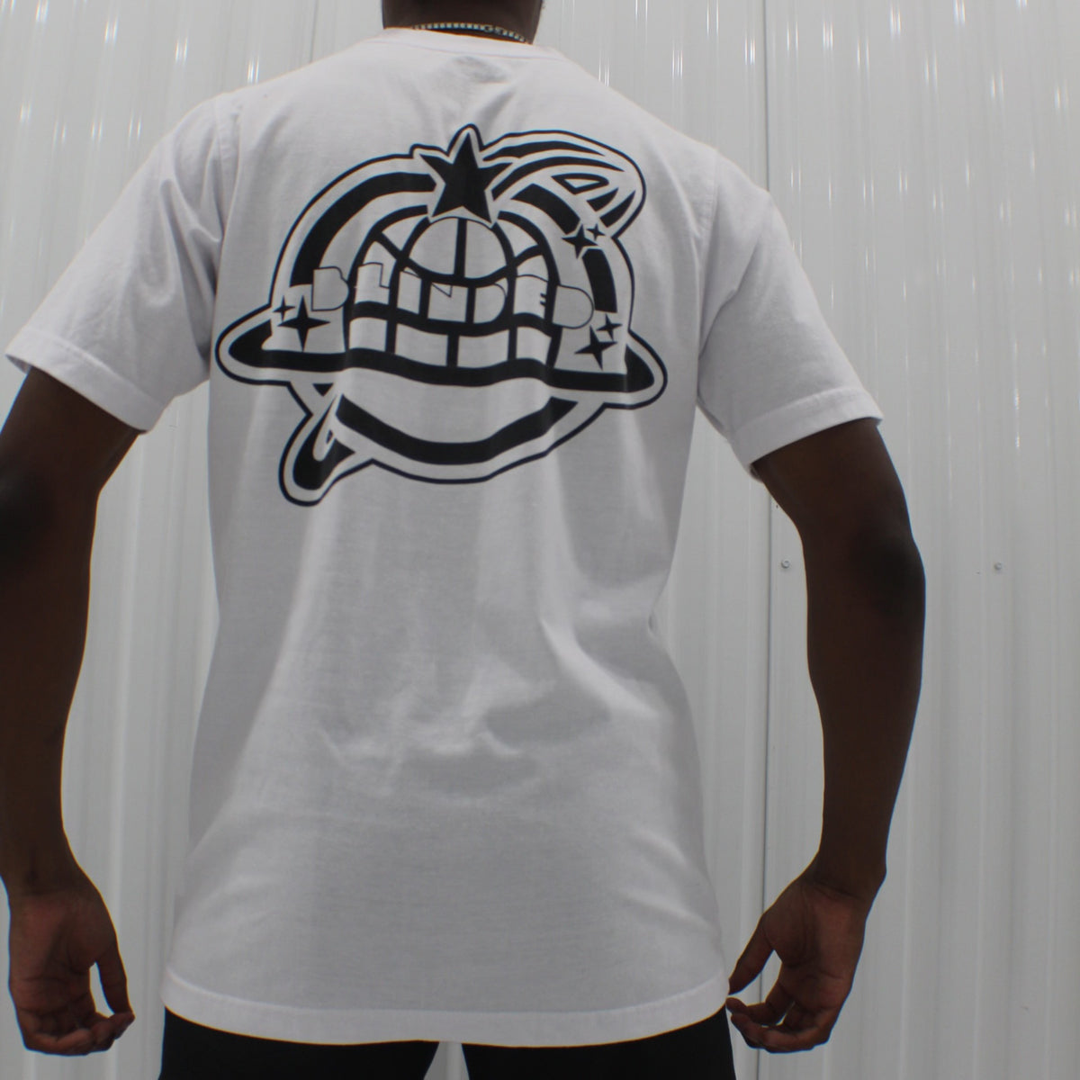 BLINDED OG TEE BLACK & WHITE