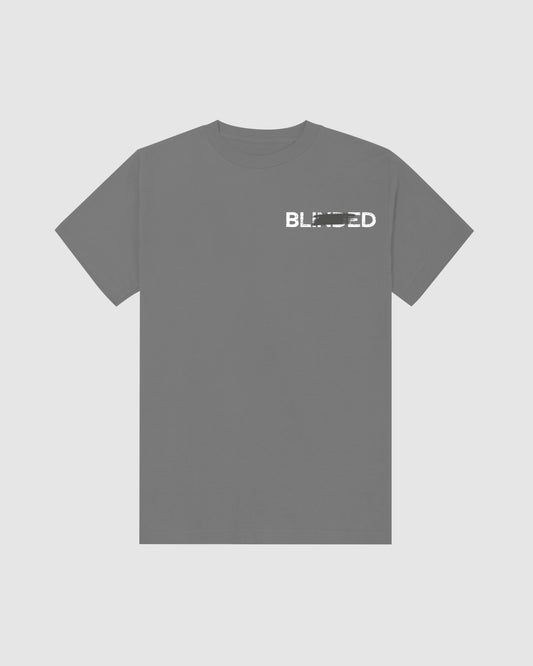 GREY "BLINDED COLLECTIONS" TEE